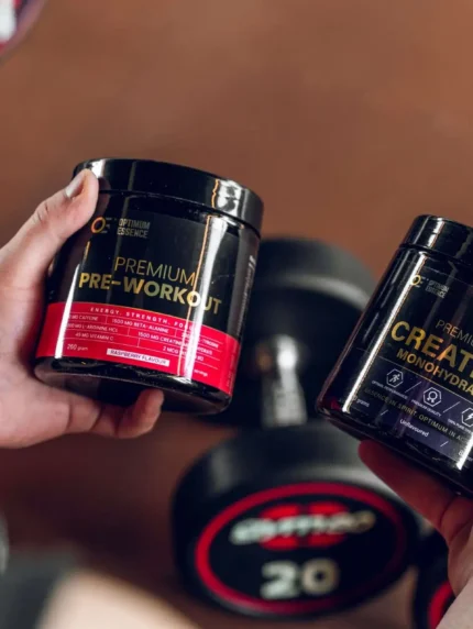 Energy & Strength Duo | Kreatin + Pre-Workout Hallon | OptimumEssence®