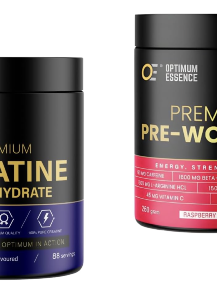 Energy & Strength Duo | Kreatin + Pre-Workout Hallon | OptimumEssence®