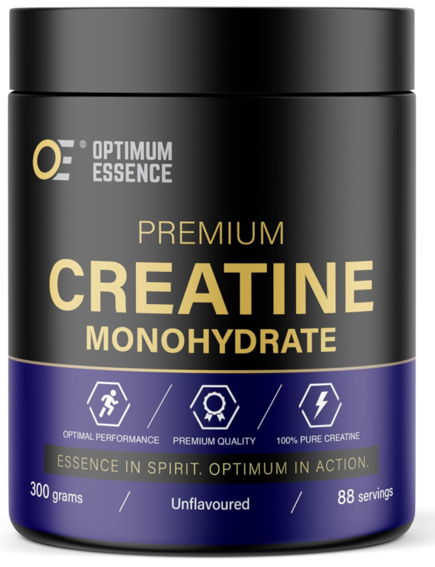 Premium Creatine Monohydrate 300g | Köpa Kreatin Sverige | OptimumEssence®